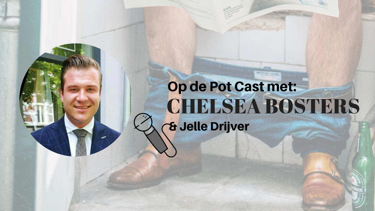 Christian Interpersoonlijk Boven hoofd en schouder Chelsea Bosters te gast in de Op de Pot Cast - Jelle Drijver